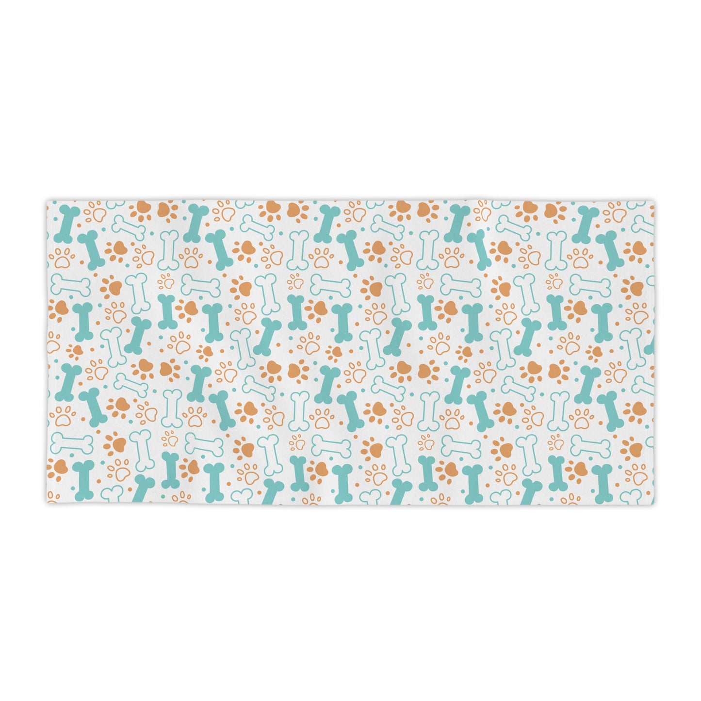 Dog Lovers Beach Towel – Custom Vibrant Design for Sunny Days