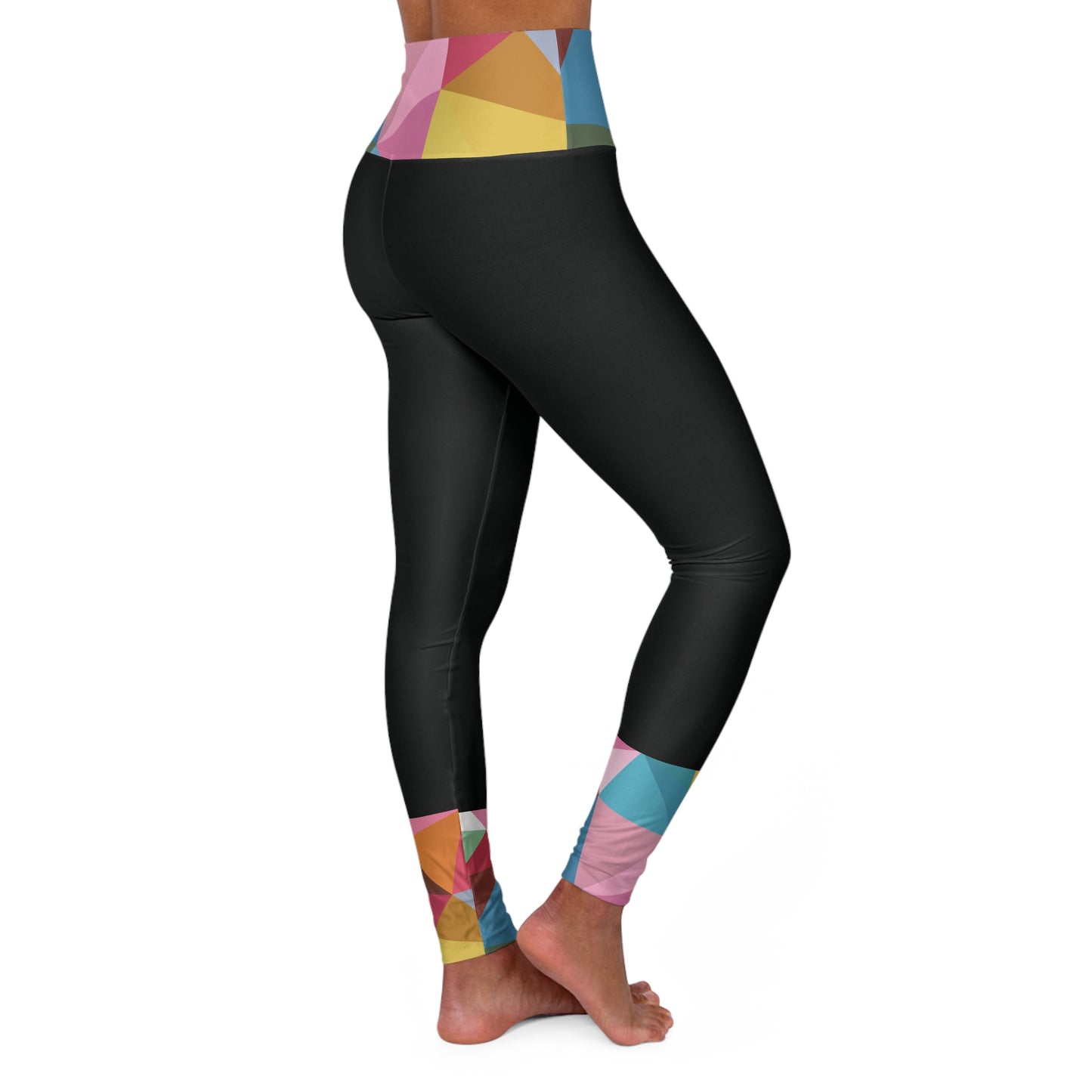 Yoga Leggings - All-Over Print - High-Waisted - Customizable - Skinny Fit