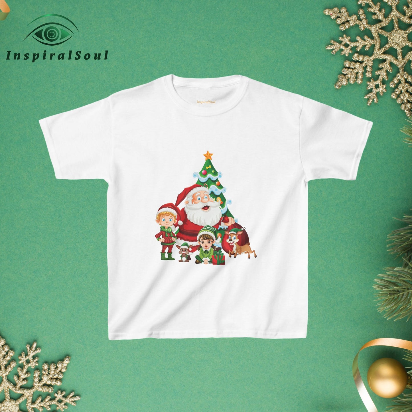 Merry Christmas Kids Festive Tee – Cozy Holiday Style for the Whole Family