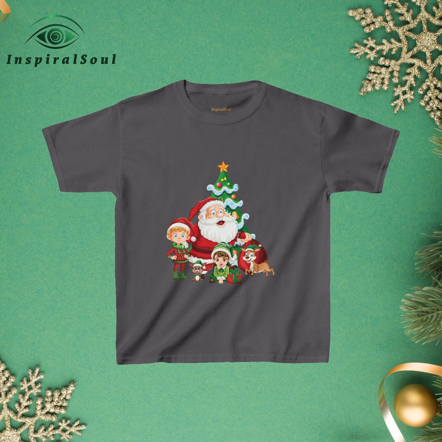 Merry Christmas Kids Festive Tee – Cozy Holiday Style for the Whole Family