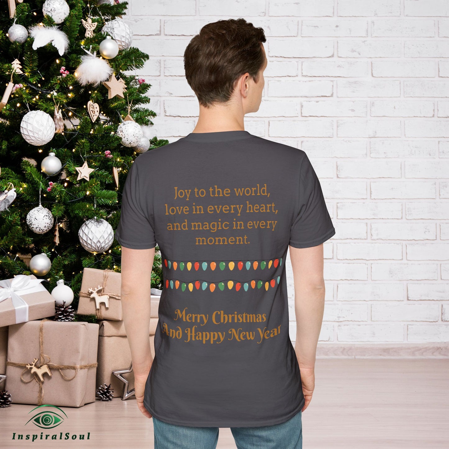 Merry Christmas Unisex Soft style T-Shirt – Cozy & Festive Holiday Wear