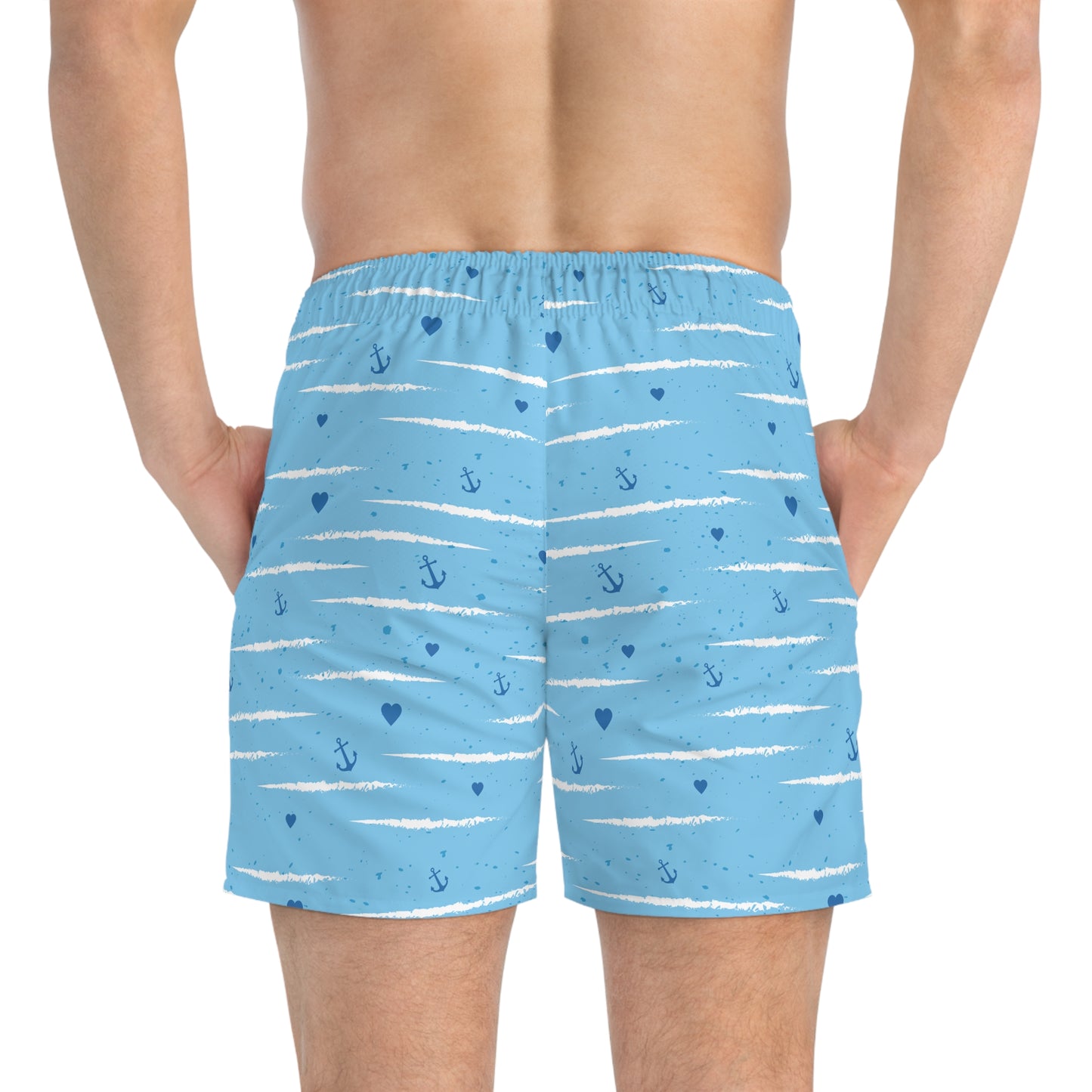 Tidal Bliss Men’s Swim Trunks – Beach Collection