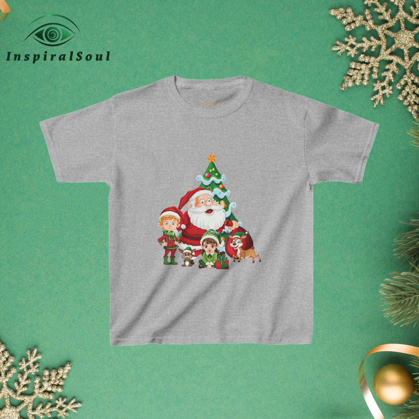 Merry Christmas Kids Festive Tee – Cozy Holiday Style for the Whole Family