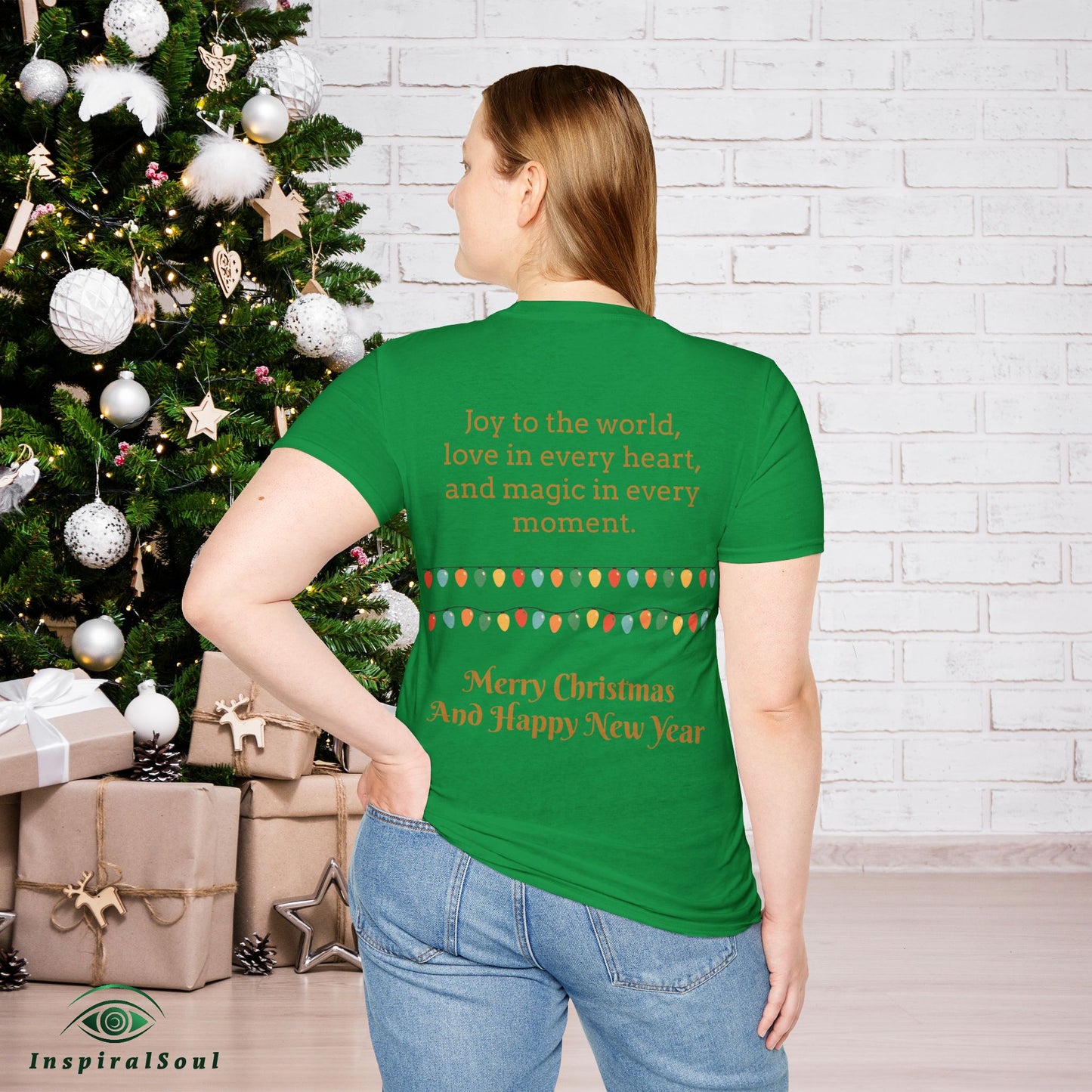 Merry Christmas Unisex Soft style T-Shirt – Cozy & Festive Holiday Wear