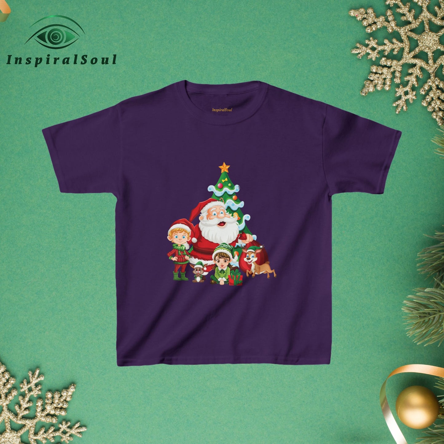 Merry Christmas Kids Festive Tee – Cozy Holiday Style for the Whole Family