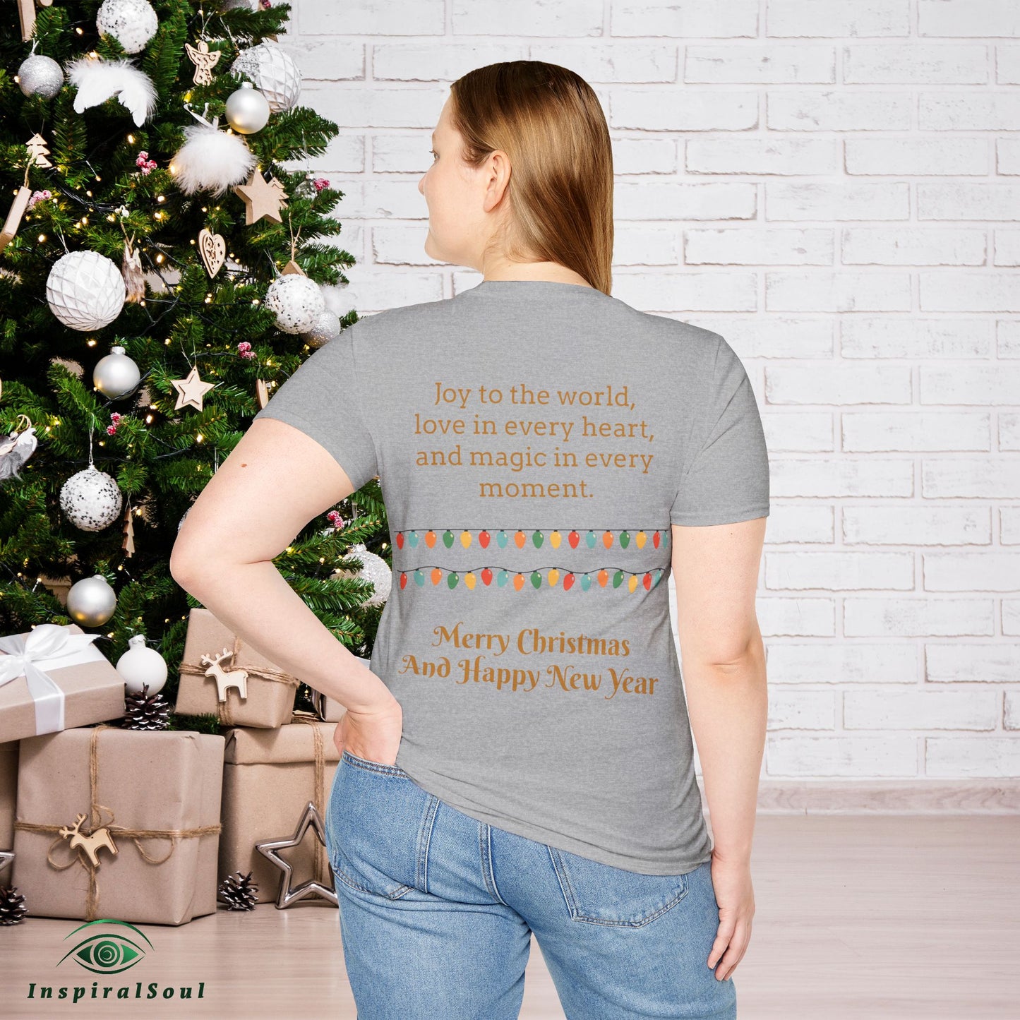 Merry Christmas Unisex Soft style T-Shirt – Cozy & Festive Holiday Wear