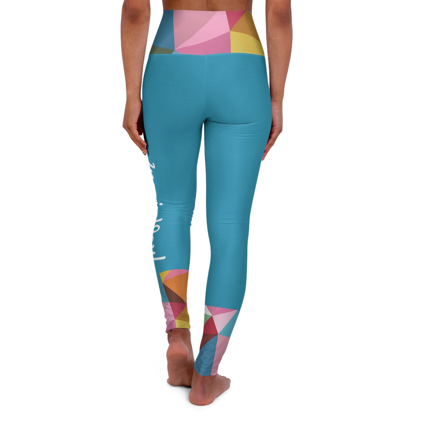 Yoga Leggings - All-Over Print - High-Waisted - Customizable - Skinny Fit