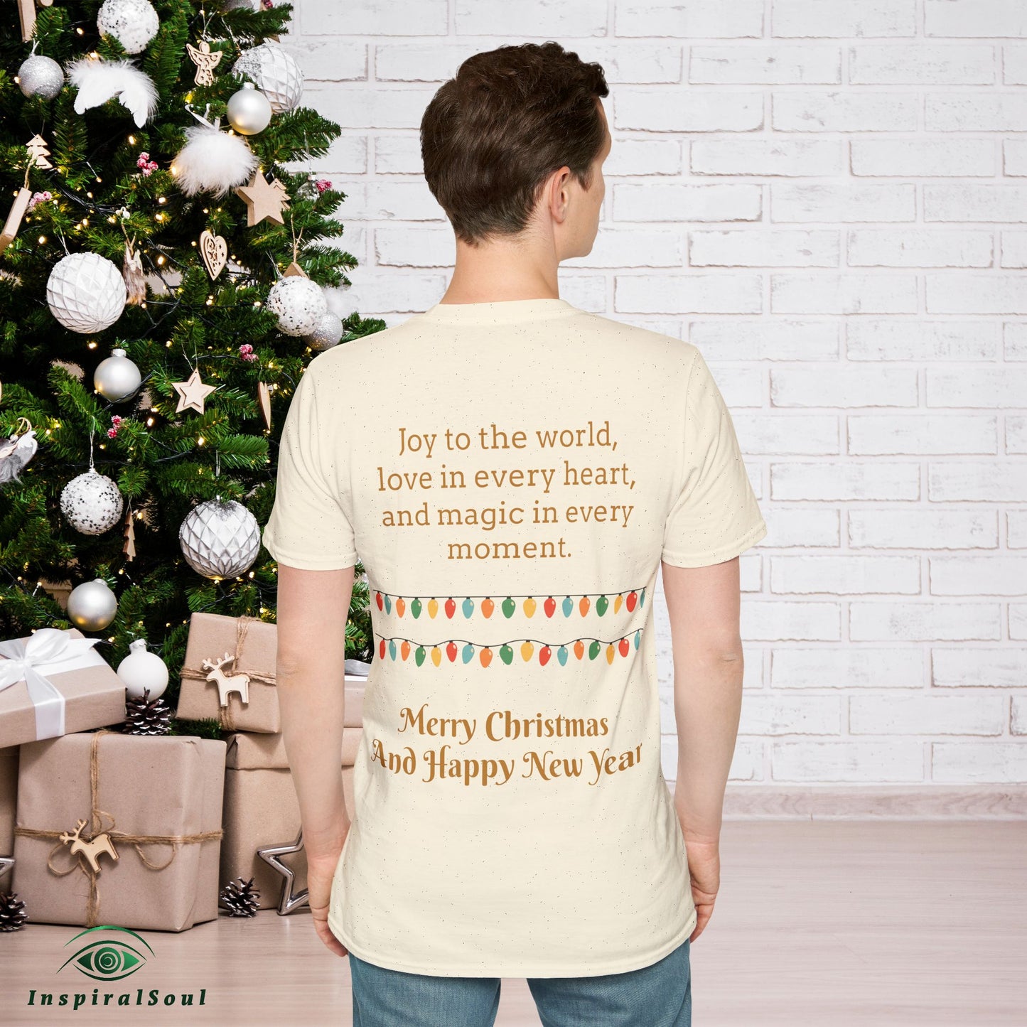 Merry Christmas Unisex Soft style T-Shirt – Cozy & Festive Holiday Wear