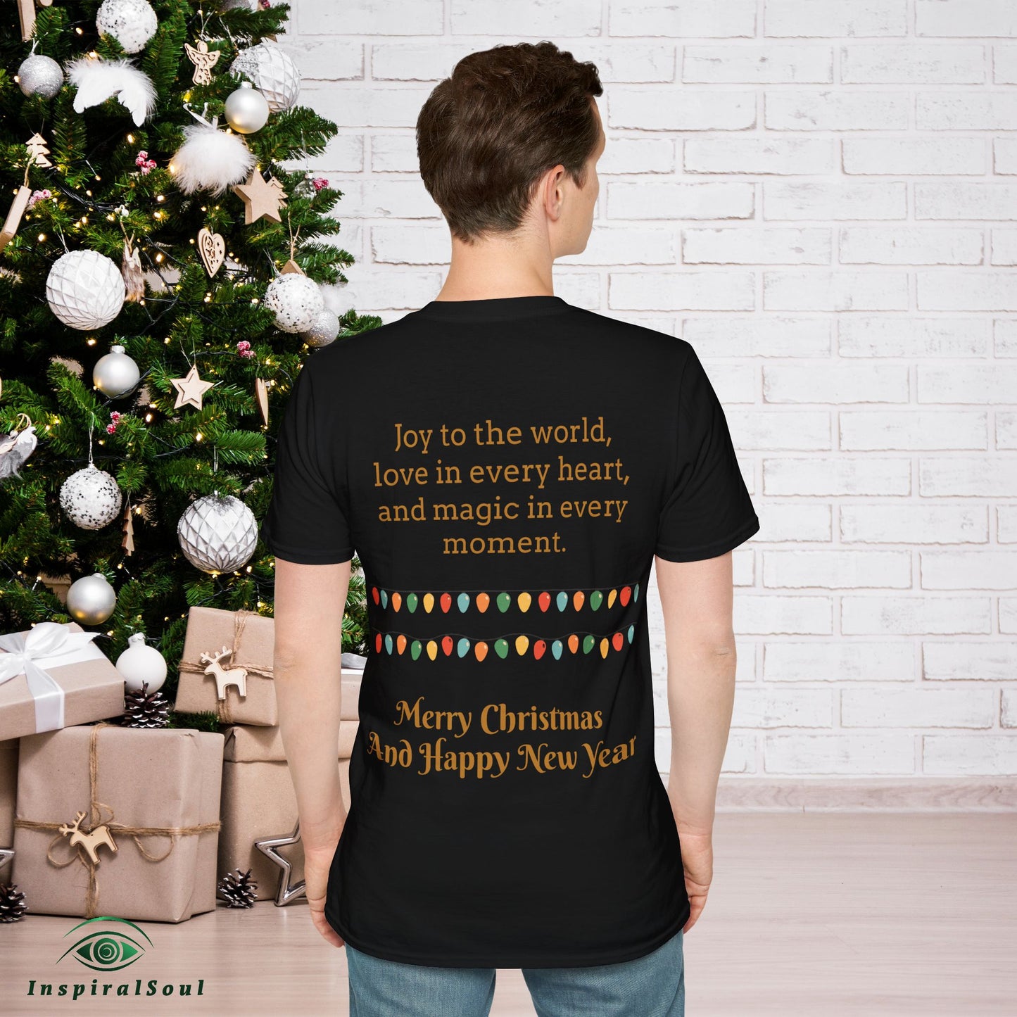 Merry Christmas Unisex Soft style T-Shirt – Cozy & Festive Holiday Wear