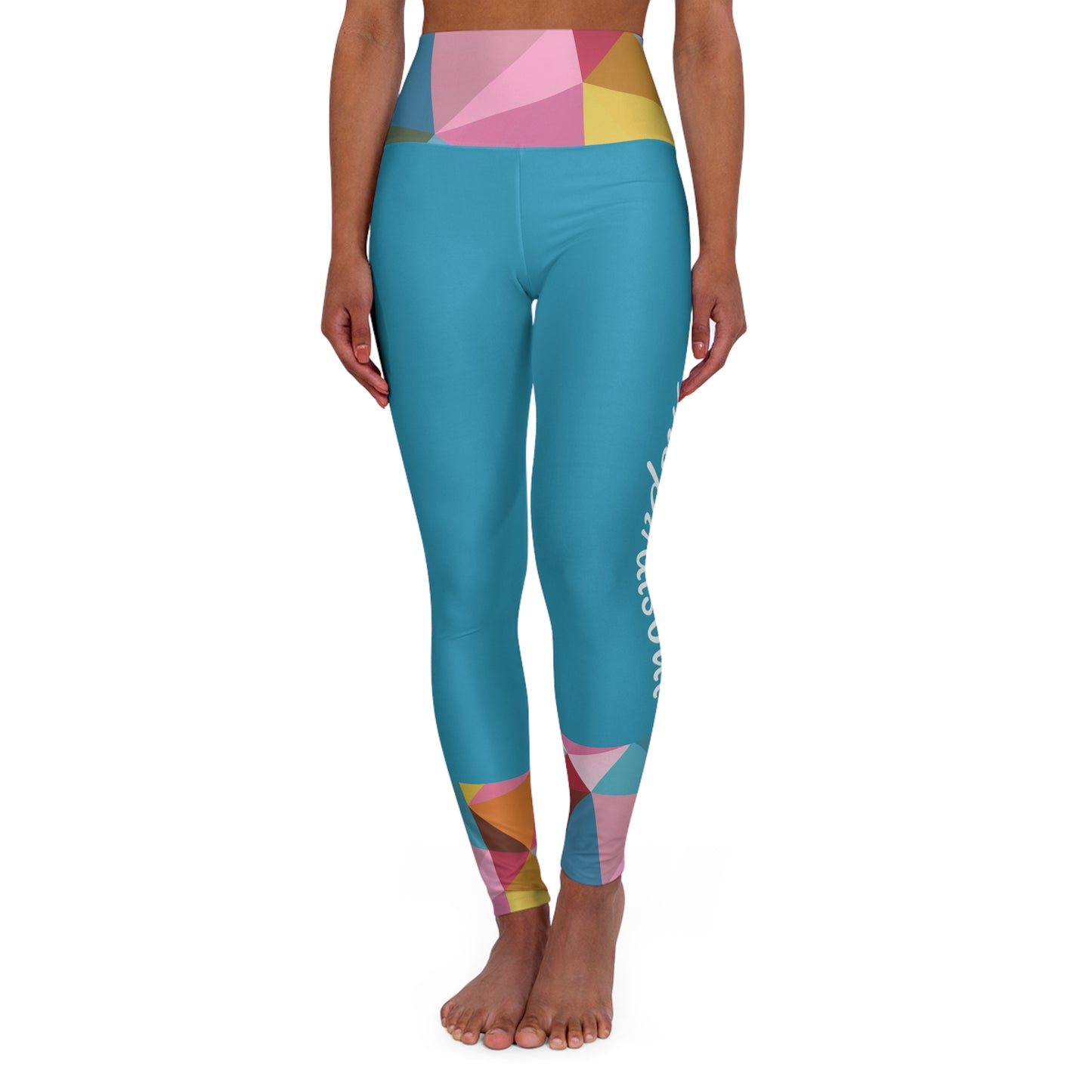 Yoga Leggings - All-Over Print - High-Waisted - Customizable - Skinny Fit