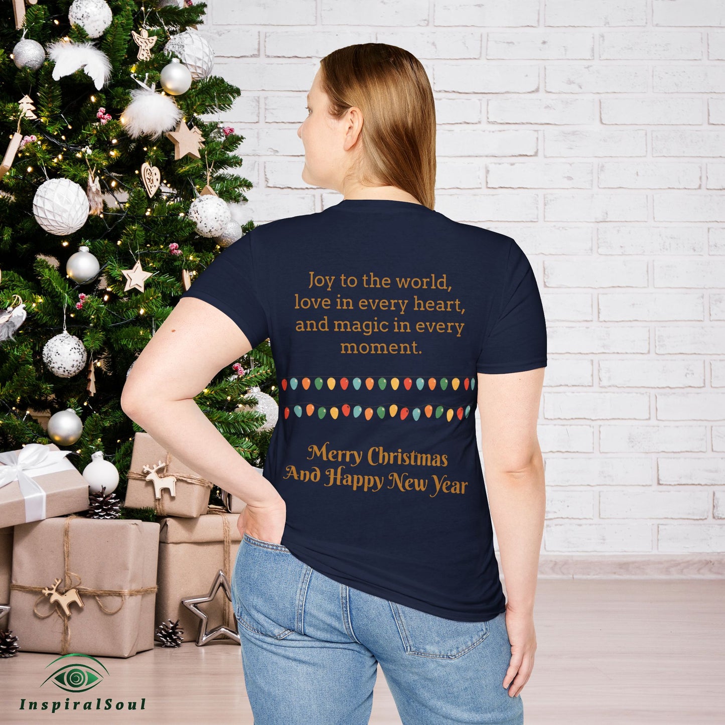 Merry Christmas Unisex Soft style T-Shirt – Cozy & Festive Holiday Wear