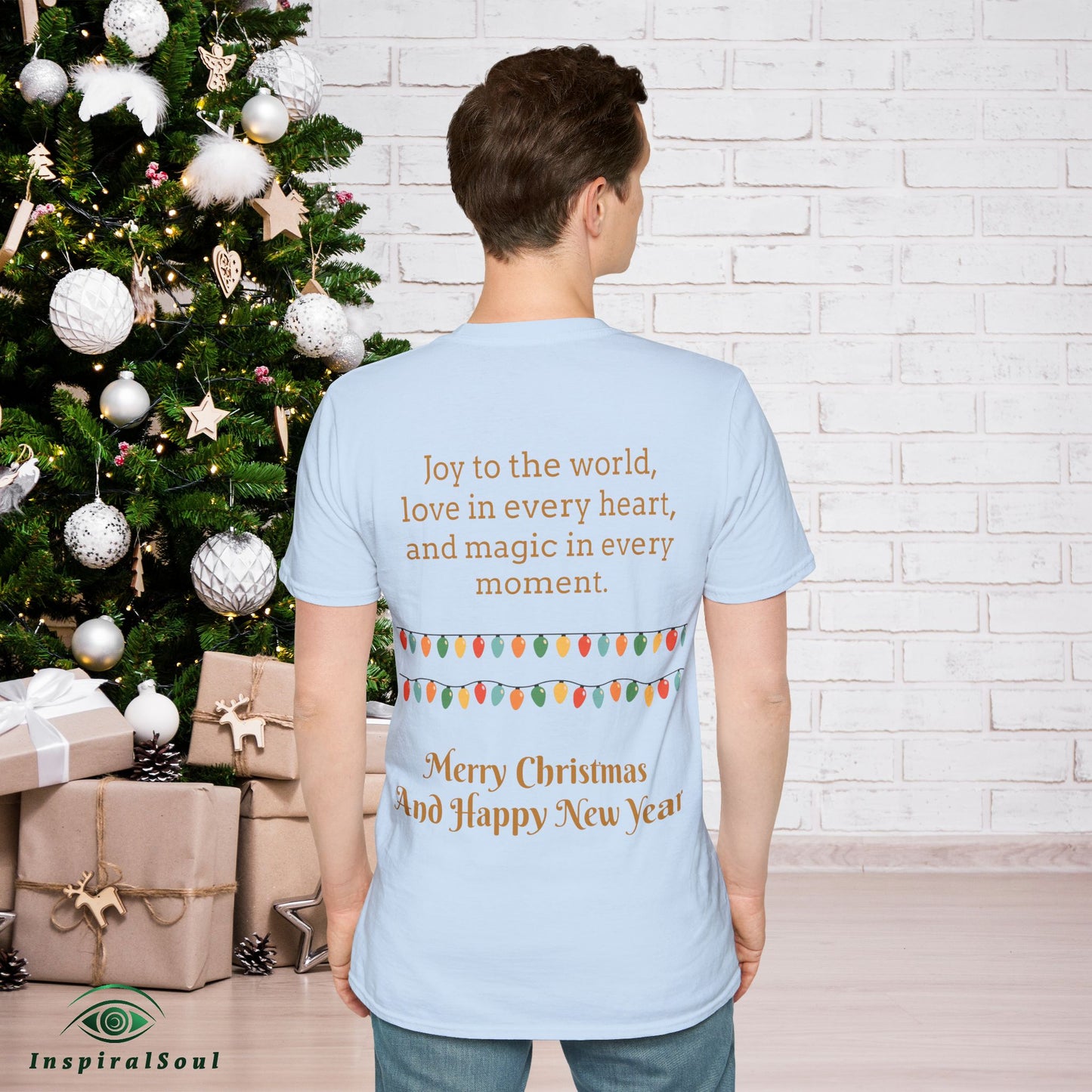 Merry Christmas Unisex Soft style T-Shirt – Cozy & Festive Holiday Wear