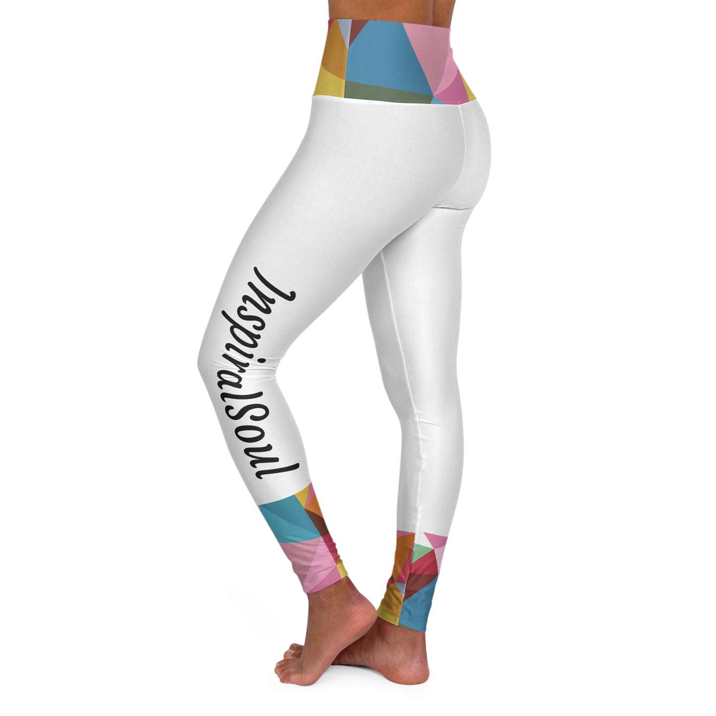 Yoga Leggings - All-Over Print - High-Waisted - Customizable - Skinny Fit