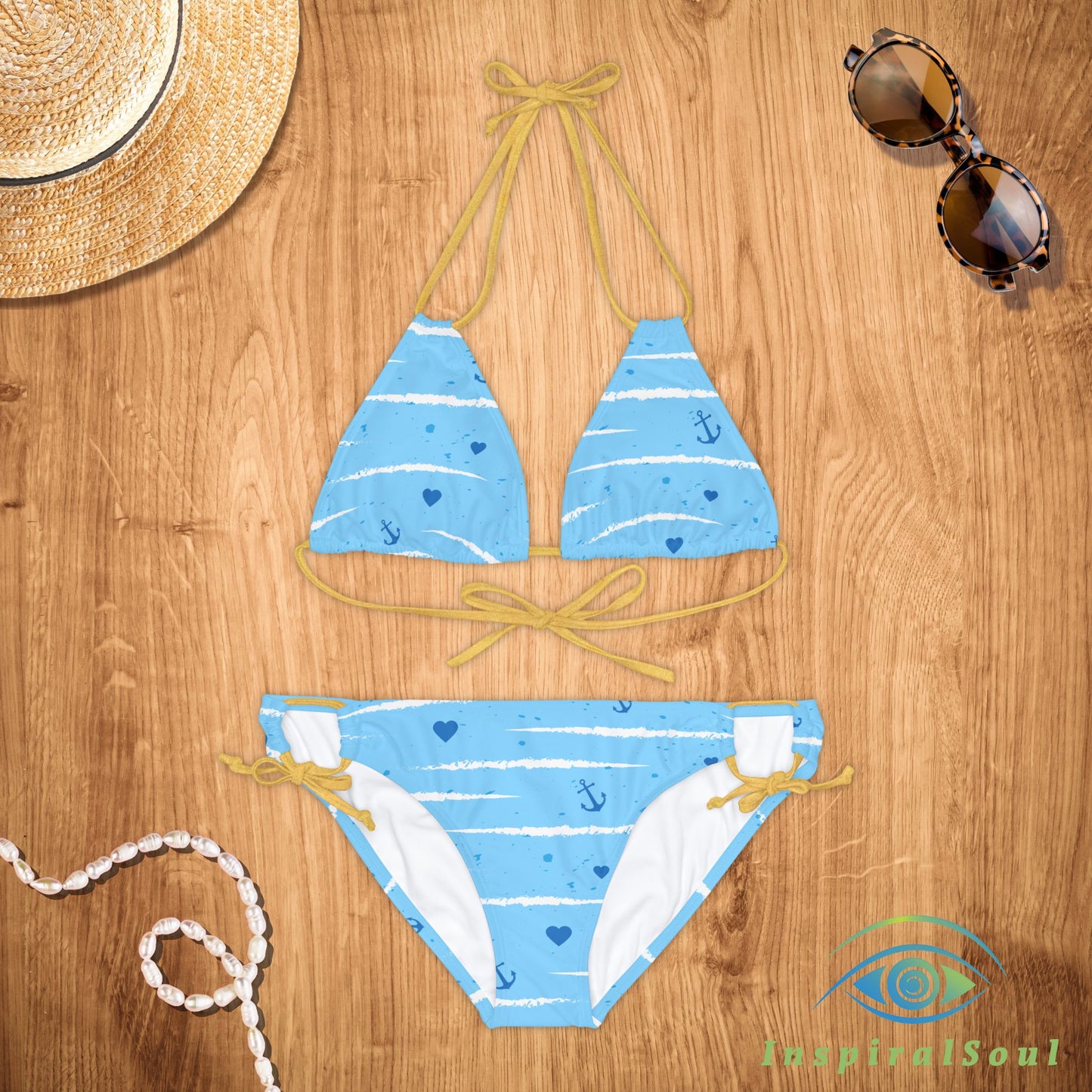 Tidal Bliss Strappy Bikini Set – The Ultimate Summer Essential