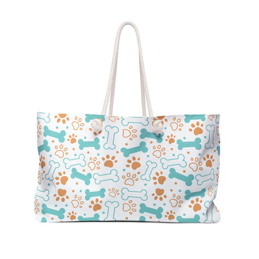 Dog Lovers Oversized Weekender Tote – Your Perfect Summer Companion