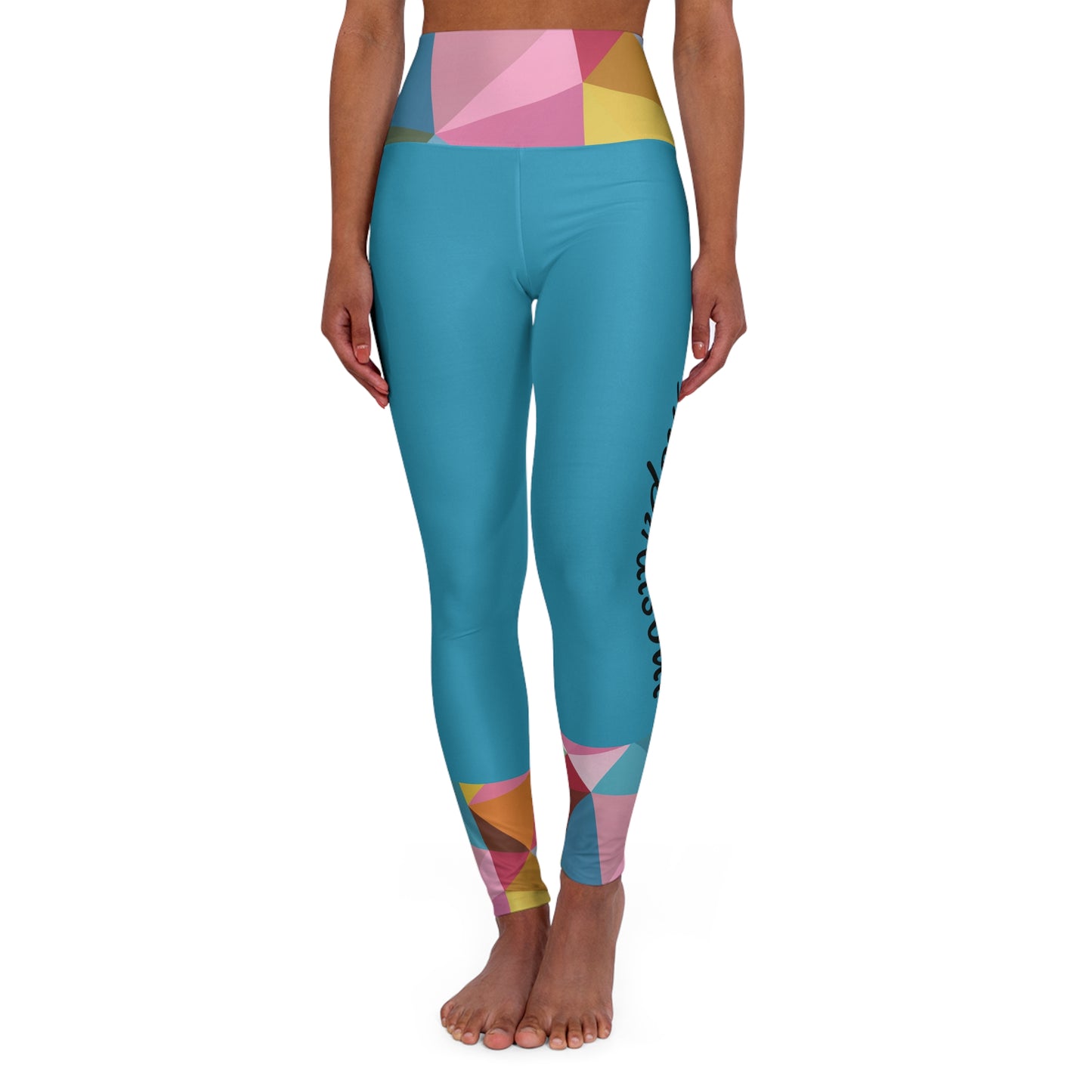 Yoga Leggings - All-Over Print - High-Waisted - Customizable - Skinny Fit