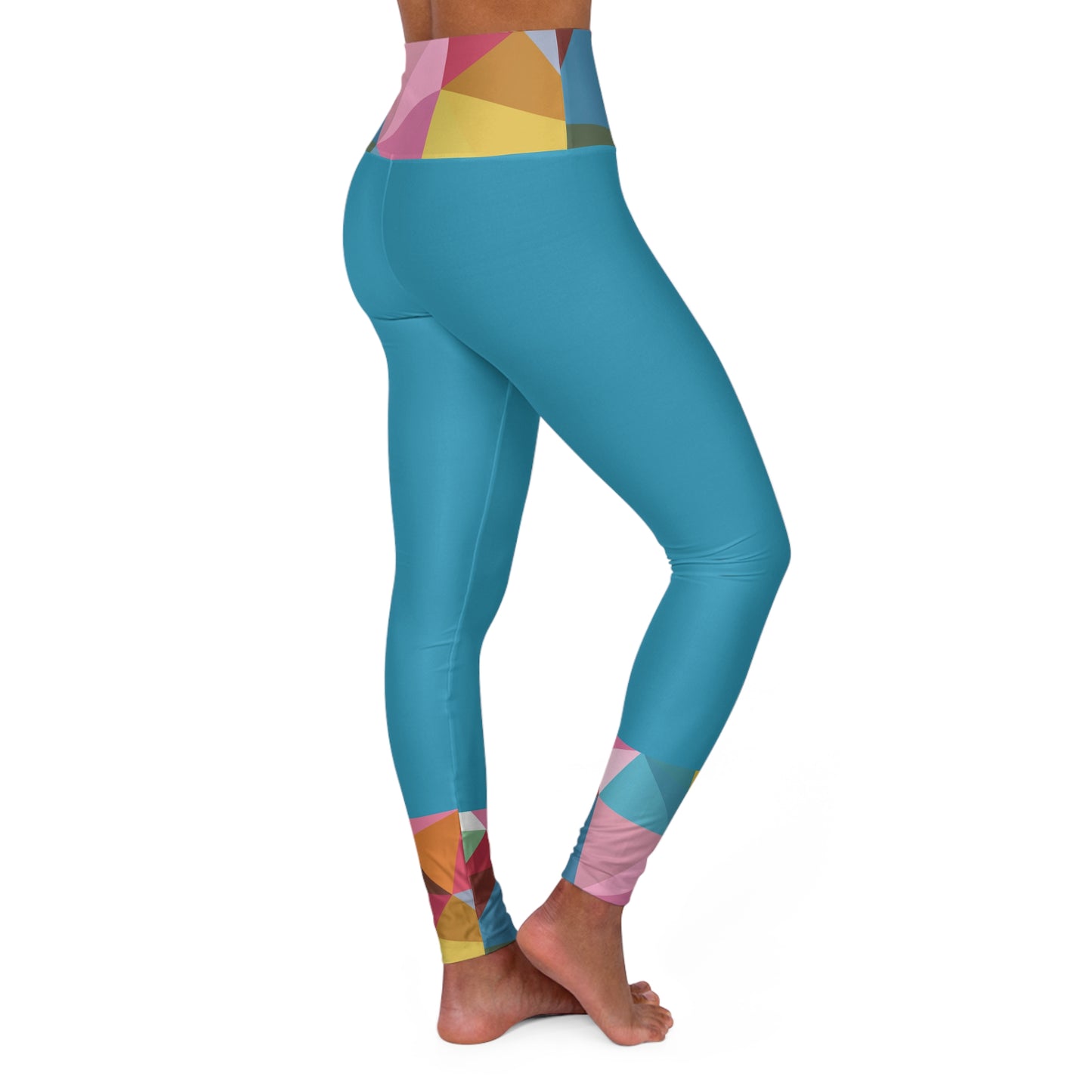 Yoga Leggings - All-Over Print - High-Waisted - Customizable - Skinny Fit