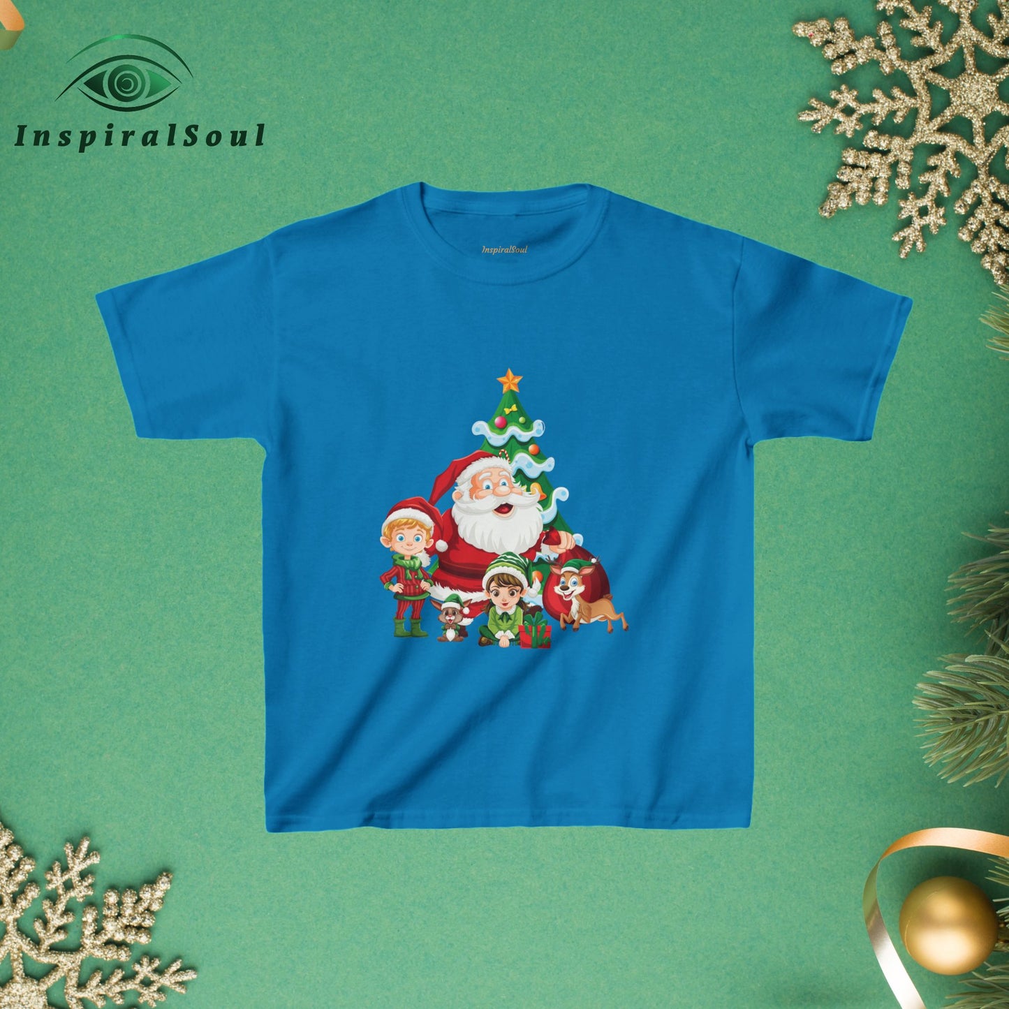 Merry Christmas Kids Festive Tee – Cozy Holiday Style for the Whole Family