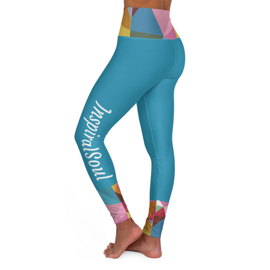 Yoga Leggings - All-Over Print - High-Waisted - Customizable - Skinny Fit