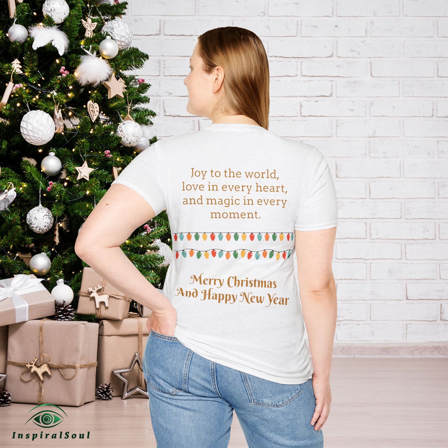 Merry Christmas Unisex Soft style T-Shirt – Cozy & Festive Holiday Wear