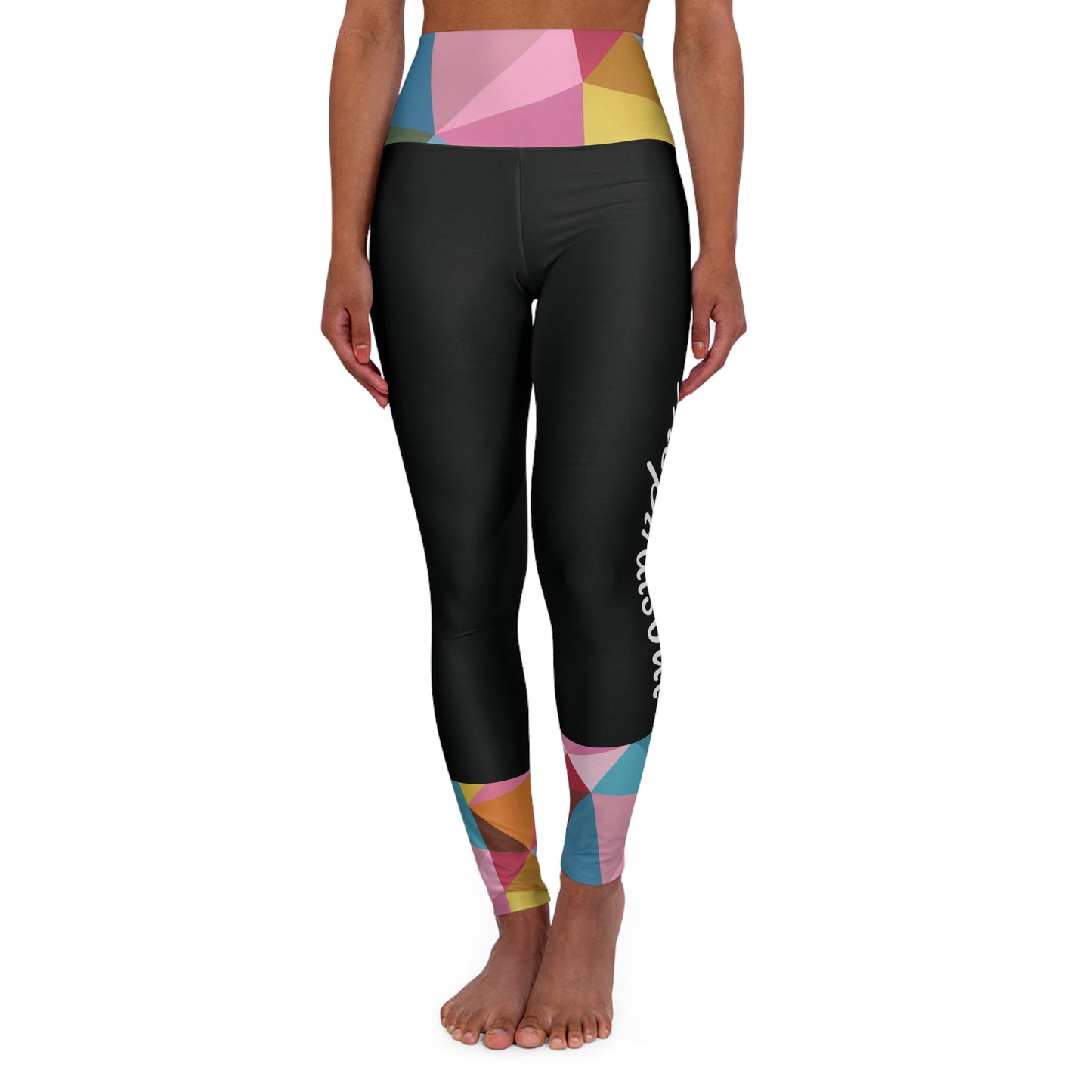 Yoga Leggings - All-Over Print - High-Waisted - Customizable - Skinny Fit