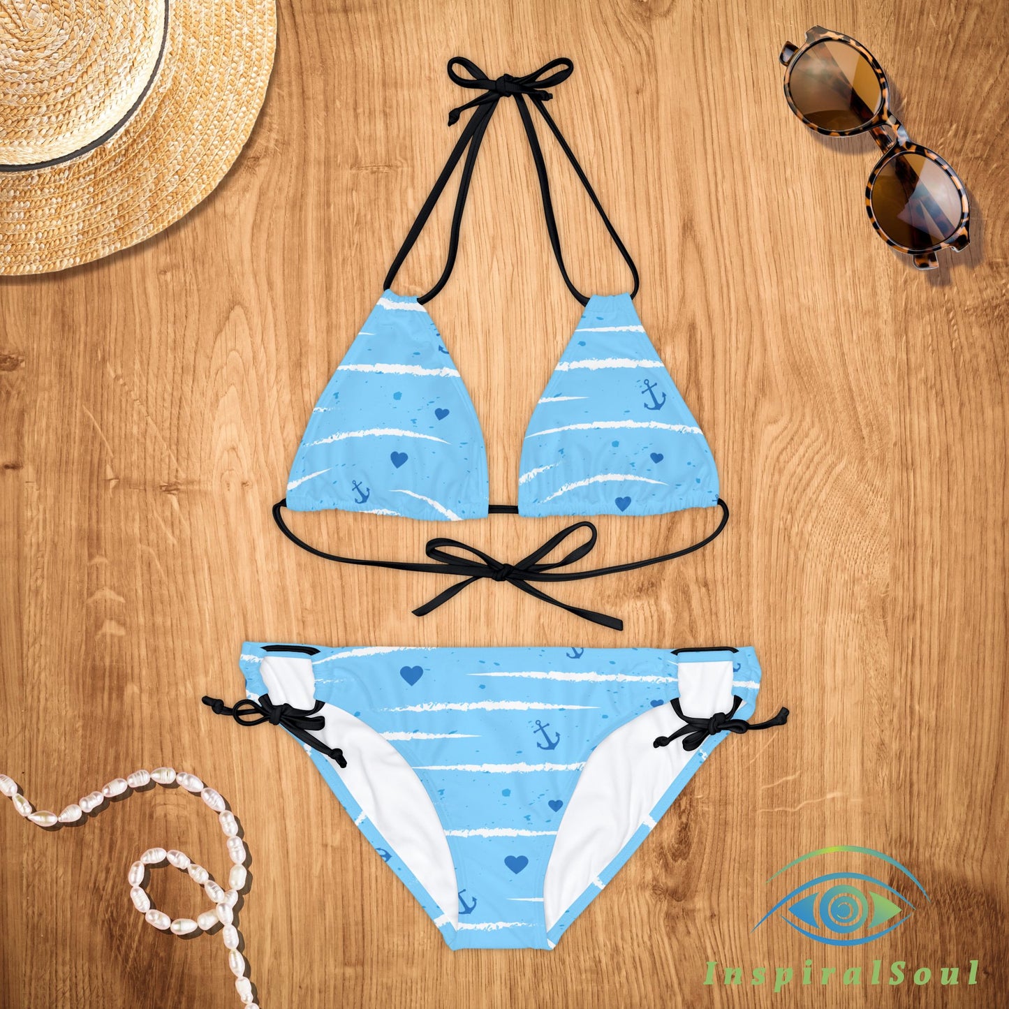 Tidal Bliss Strappy Bikini Set – The Ultimate Summer Essential