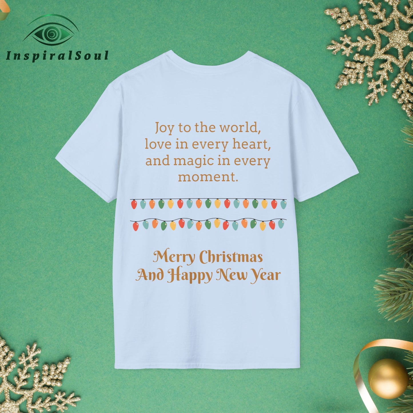 Merry Christmas Unisex Soft style T-Shirt – Cozy & Festive Holiday Wear