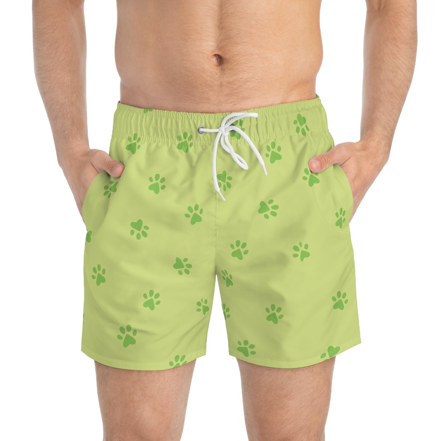 Paw Print Swim Trunks – Fun & Functional Summer Style