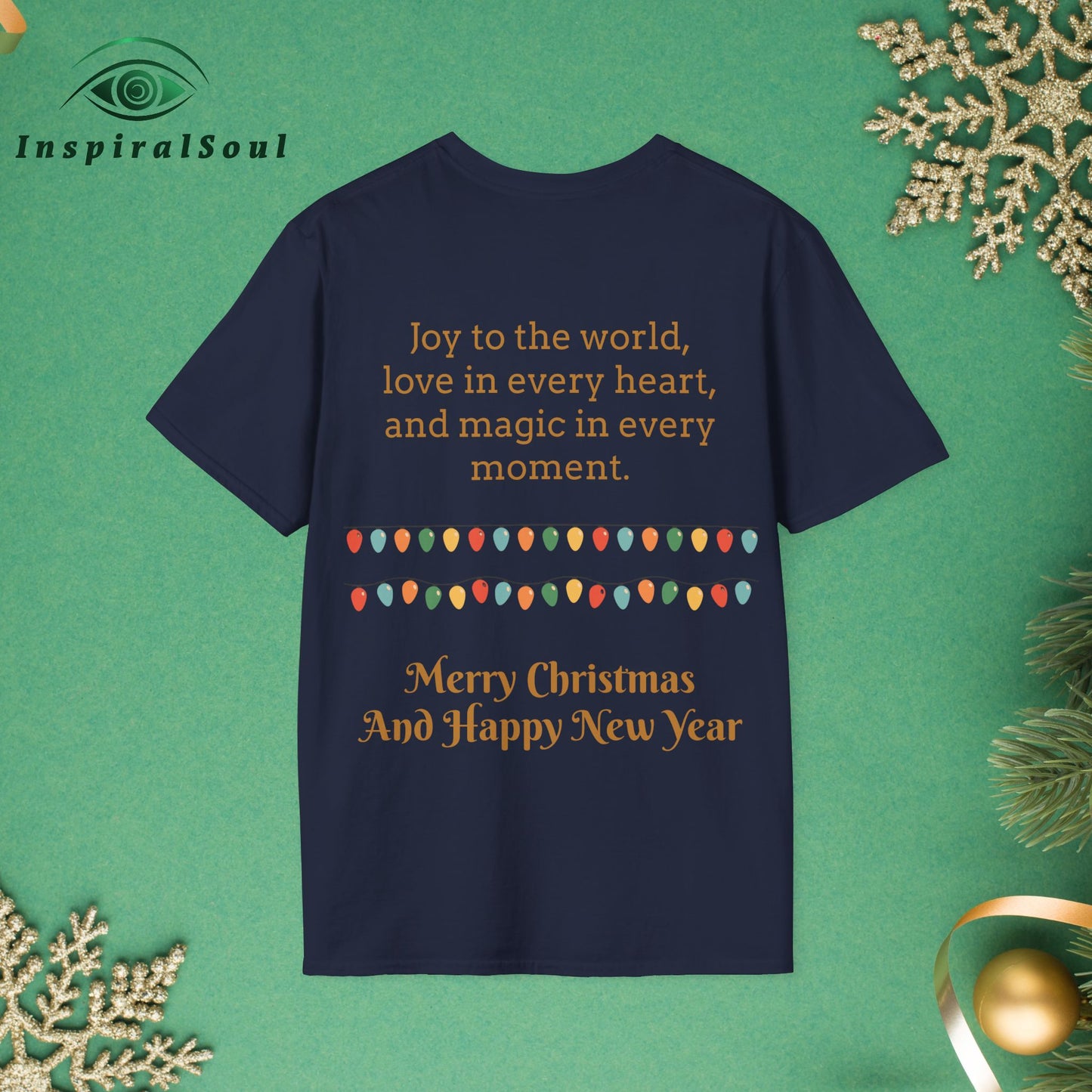 Merry Christmas Unisex Soft style T-Shirt – Cozy & Festive Holiday Wear