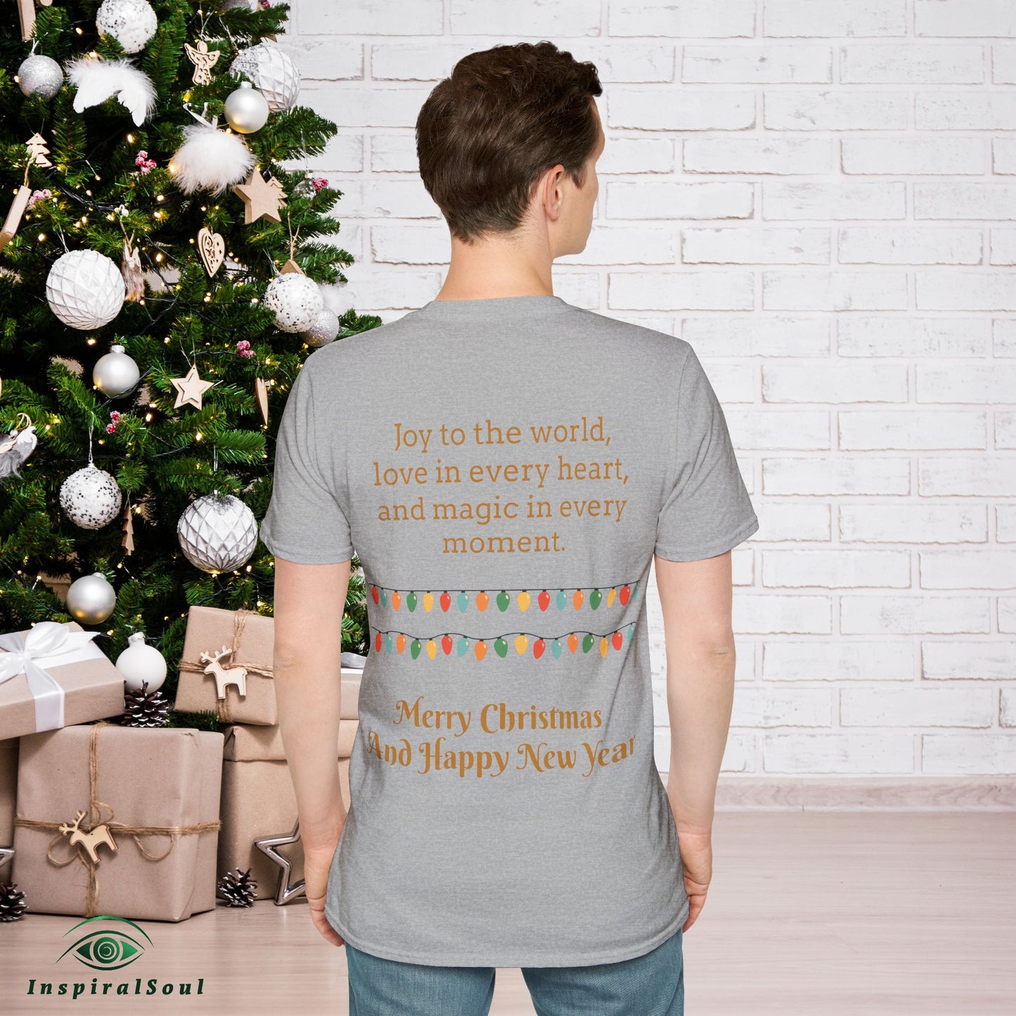 Merry Christmas Unisex Soft style T-Shirt – Cozy & Festive Holiday Wear