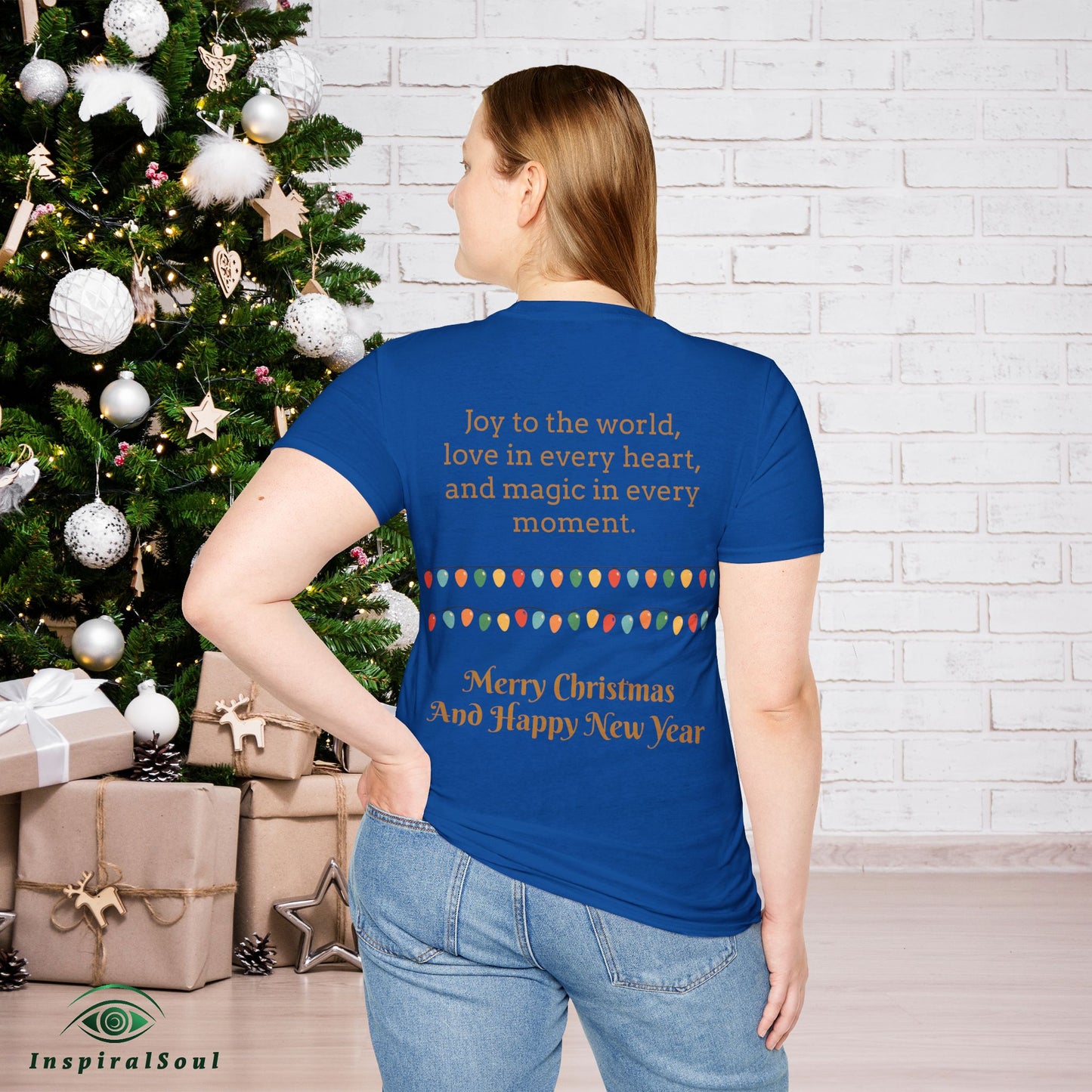 Merry Christmas Unisex Soft style T-Shirt – Cozy & Festive Holiday Wear