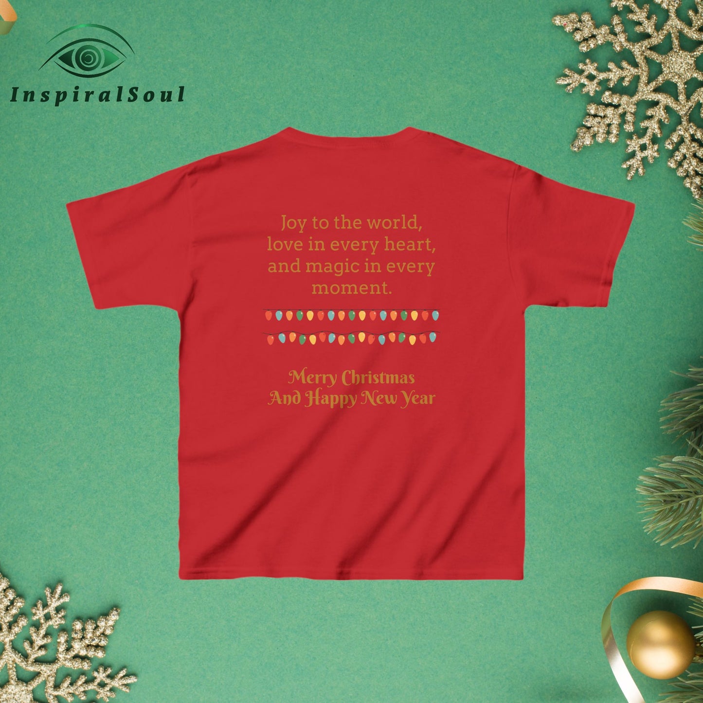 Merry Christmas Kids Festive Tee – Cozy Holiday Style for the Whole Family