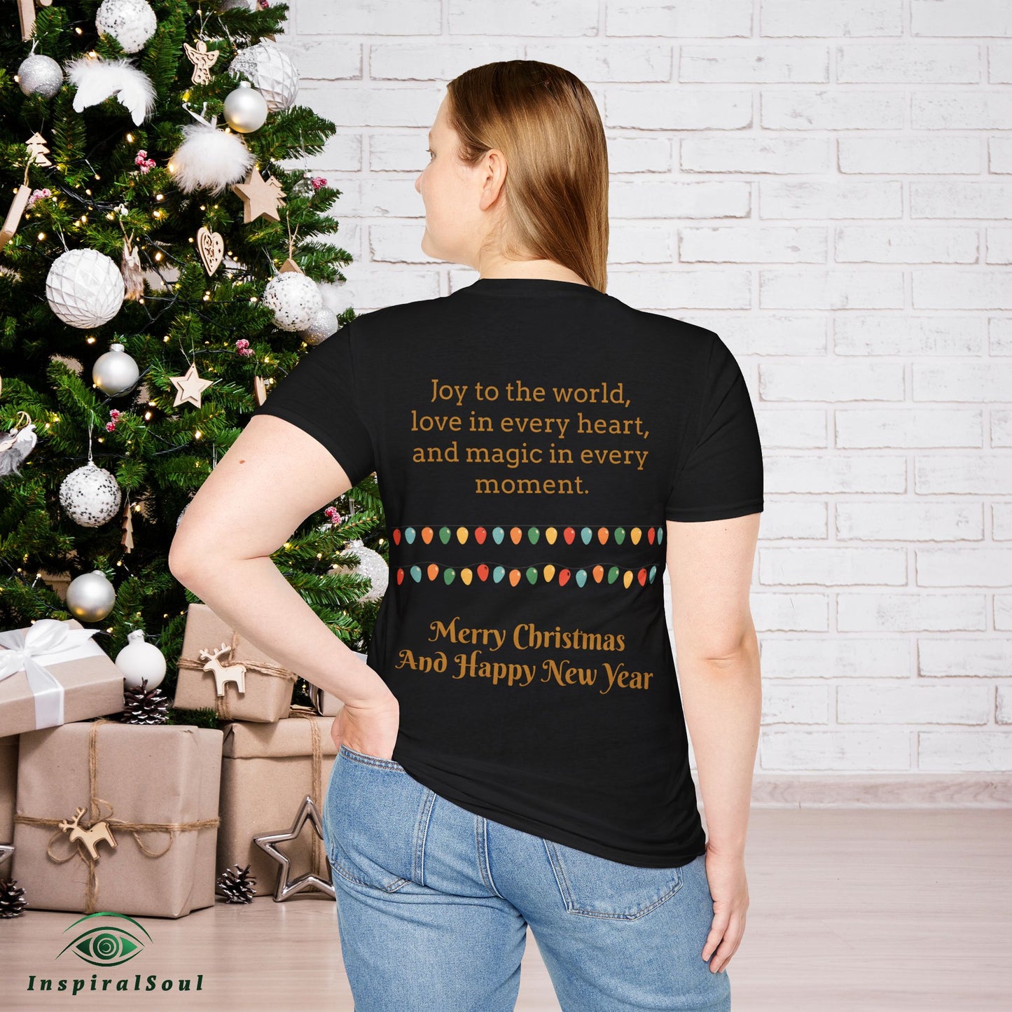 Merry Christmas Unisex Soft style T-Shirt – Cozy & Festive Holiday Wear