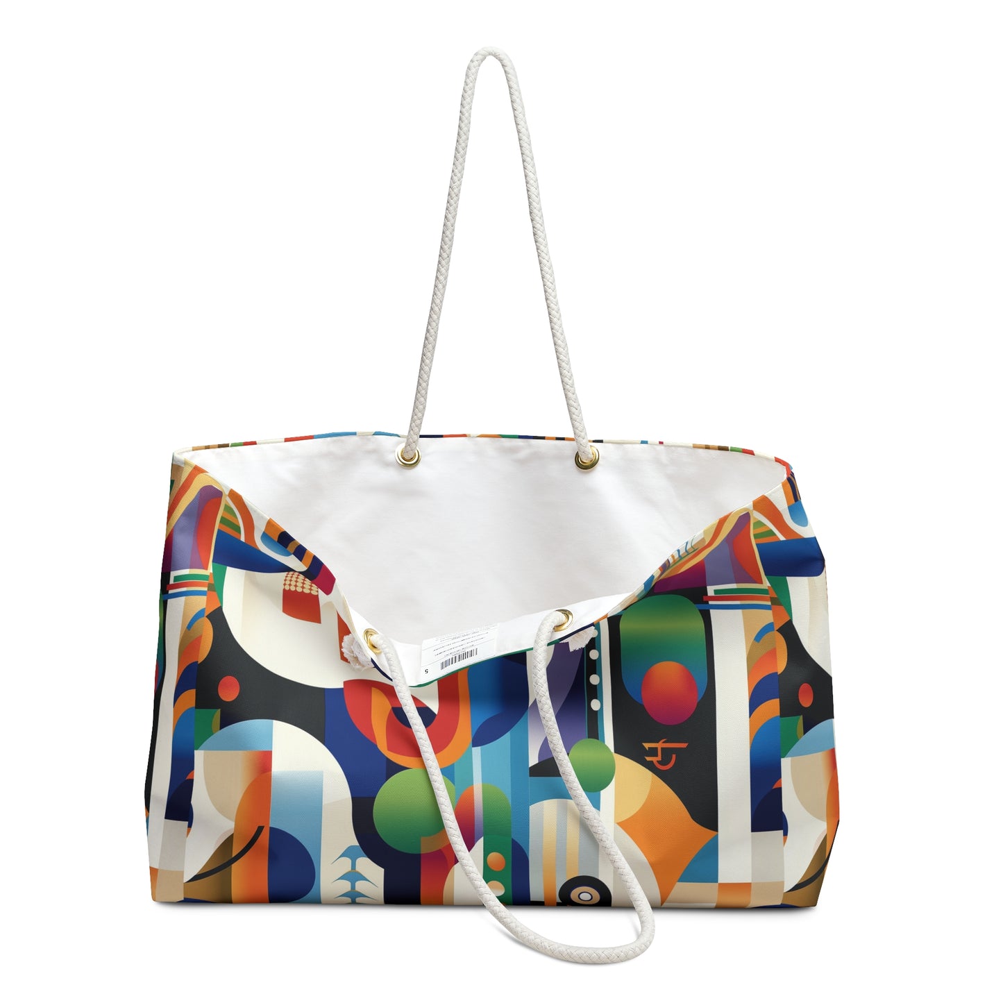 GeoVibe Splash Oversized Weekender Tote – Your Perfect Summer Companion