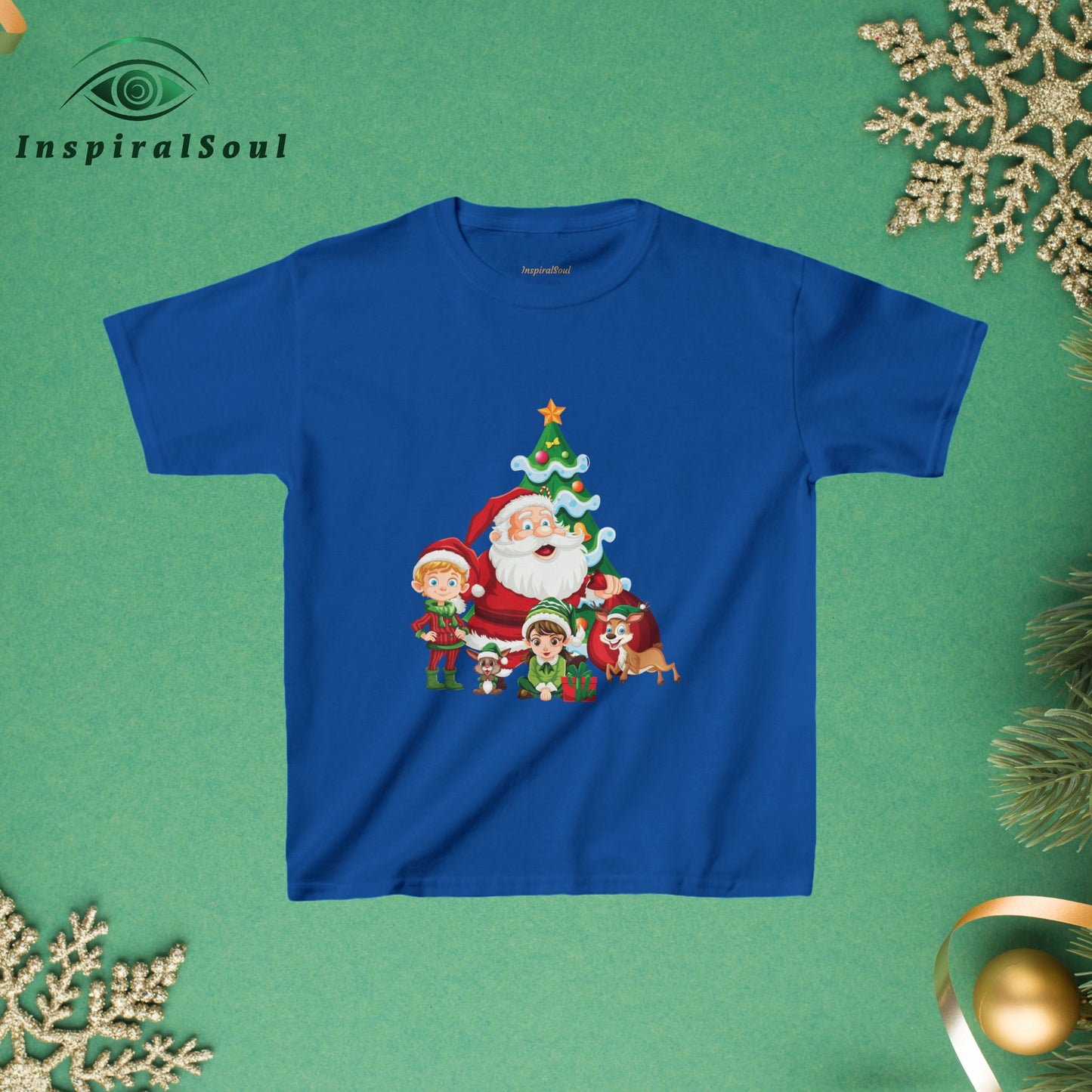 Merry Christmas Kids Festive Tee – Cozy Holiday Style for the Whole Family