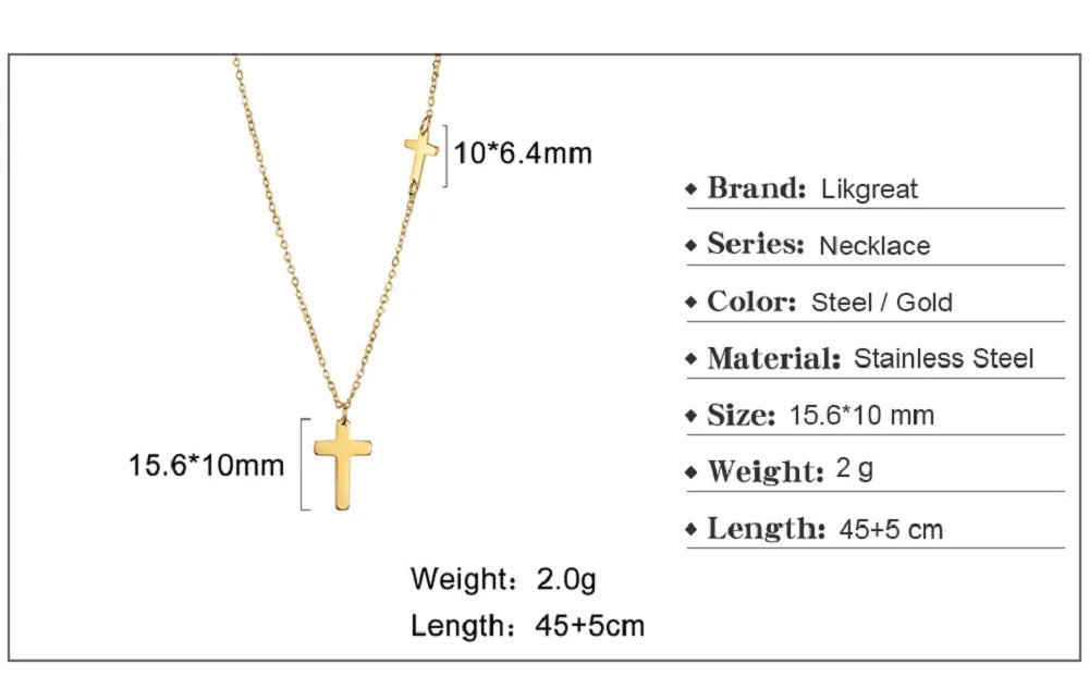 Elegant Double-Layer Geometry Pendant Necklace – Fashion Multilayer Chain Choker for Women’s Trendy Style ✨