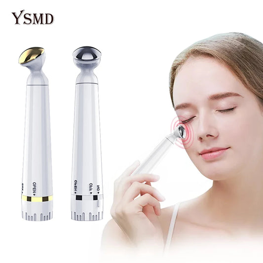 Portable Electric Vibration Eye Massage Pen for Dark Circle & Puffiness Removal - Skin Care & Anti-Wrinkle Eye Massager