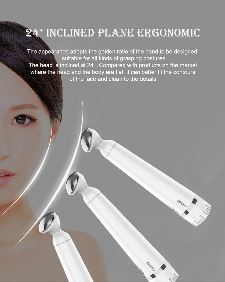 Portable Electric Vibration Eye Massage Pen for Dark Circle & Puffiness Removal - Skin Care & Anti-Wrinkle Eye Massager