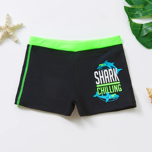 Boys’ Quick-Dry Swim Trunks – Breathable, High-Quality Beachwear for Ages 3-8