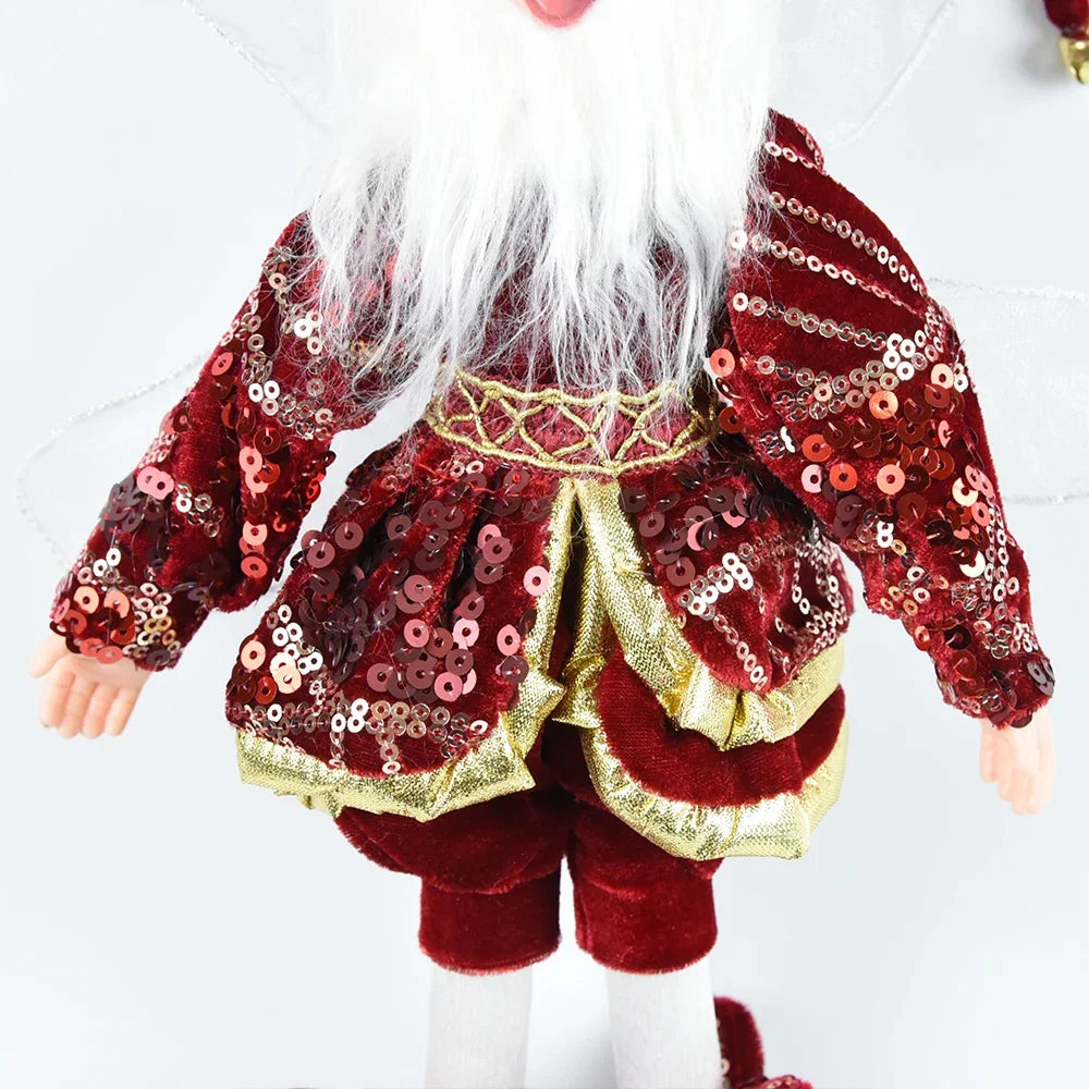 New Elf Doll Christmas Pendant – Adorable Hanging & Standing Ornaments for 2024 Holiday Decor