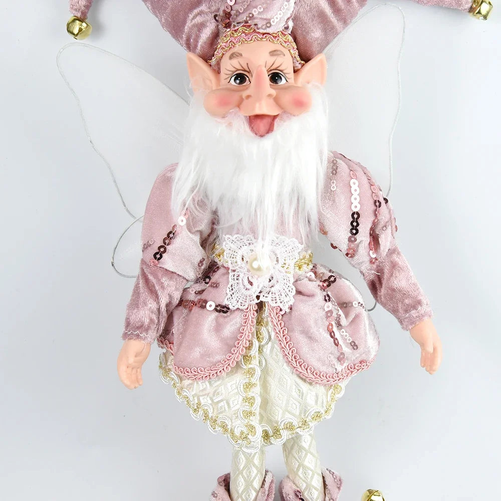 New Elf Doll Christmas Pendant – Adorable Hanging & Standing Ornaments for 2024 Holiday Decor