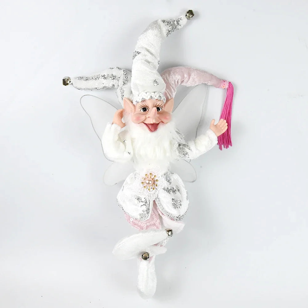 New Elf Doll Christmas Pendant – Adorable Hanging & Standing Ornaments for 2024 Holiday Decor