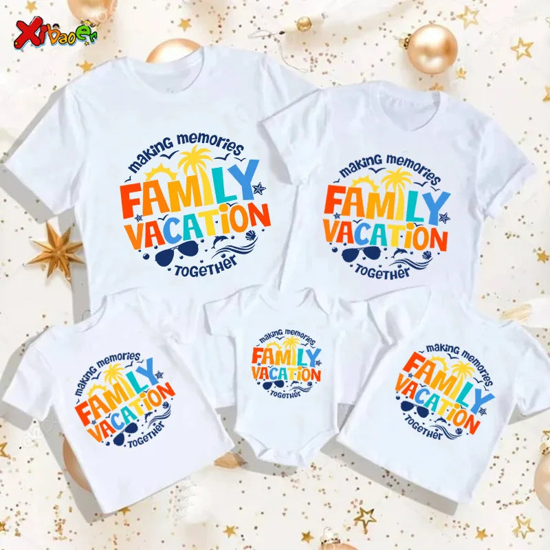 Family Cruise 2024 Matching Vacation T-Shirts – Fun Family Trip Outfits for Parents, Kids & Toddlers 🌊🚢