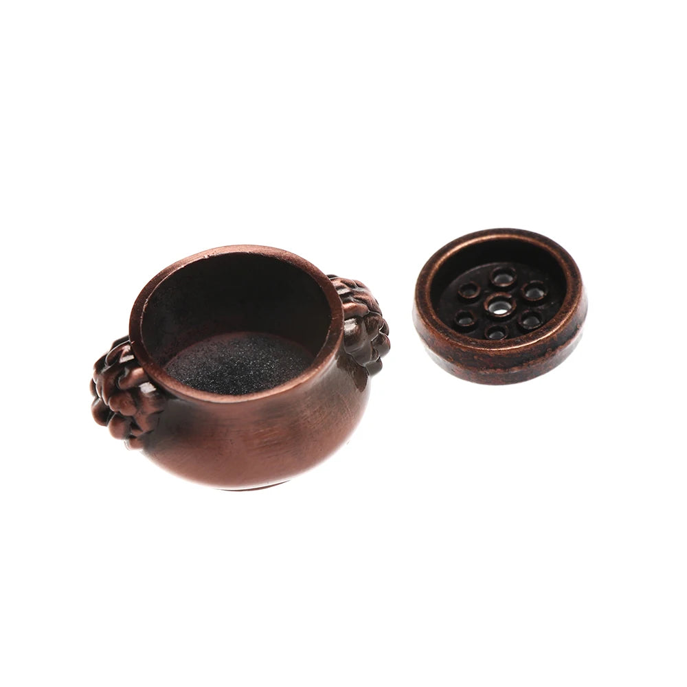 Buddhism Gadgets Copper Censer Incense Holder - Joss-stick Ash Catcher