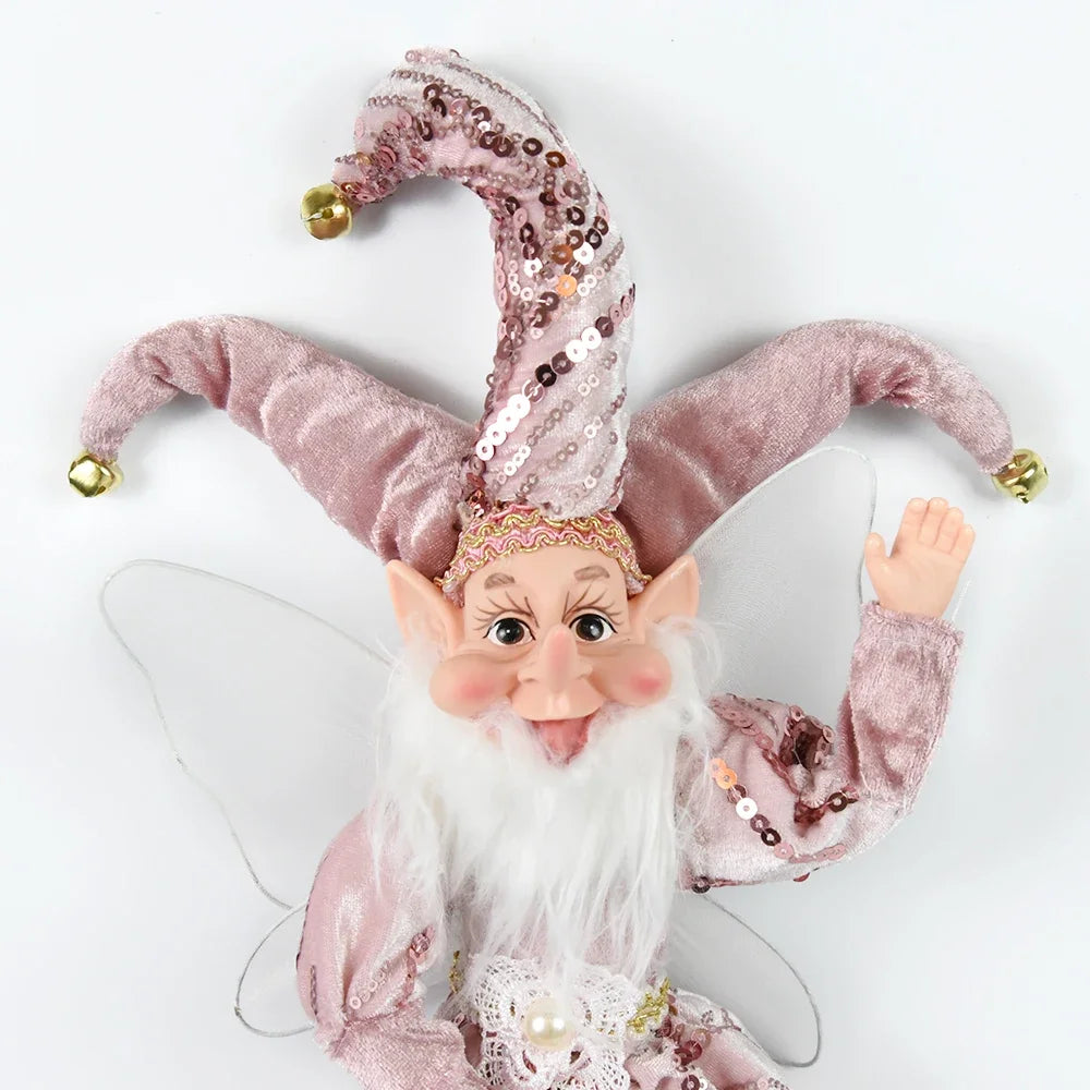 New Elf Doll Christmas Pendant – Adorable Hanging & Standing Ornaments for 2024 Holiday Decor