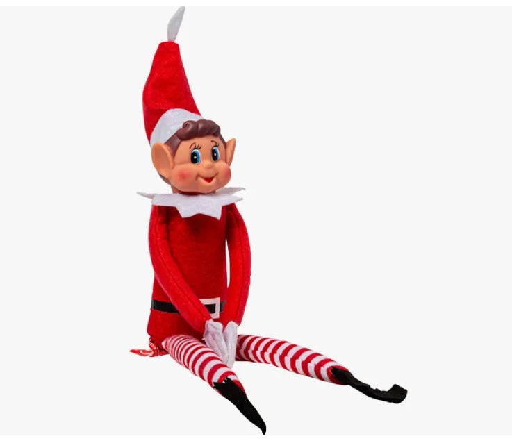 Christmas Plush Leg Elf Doll Ornaments – Boys & Girls Elf Toys for Tree, Home, and Gifts