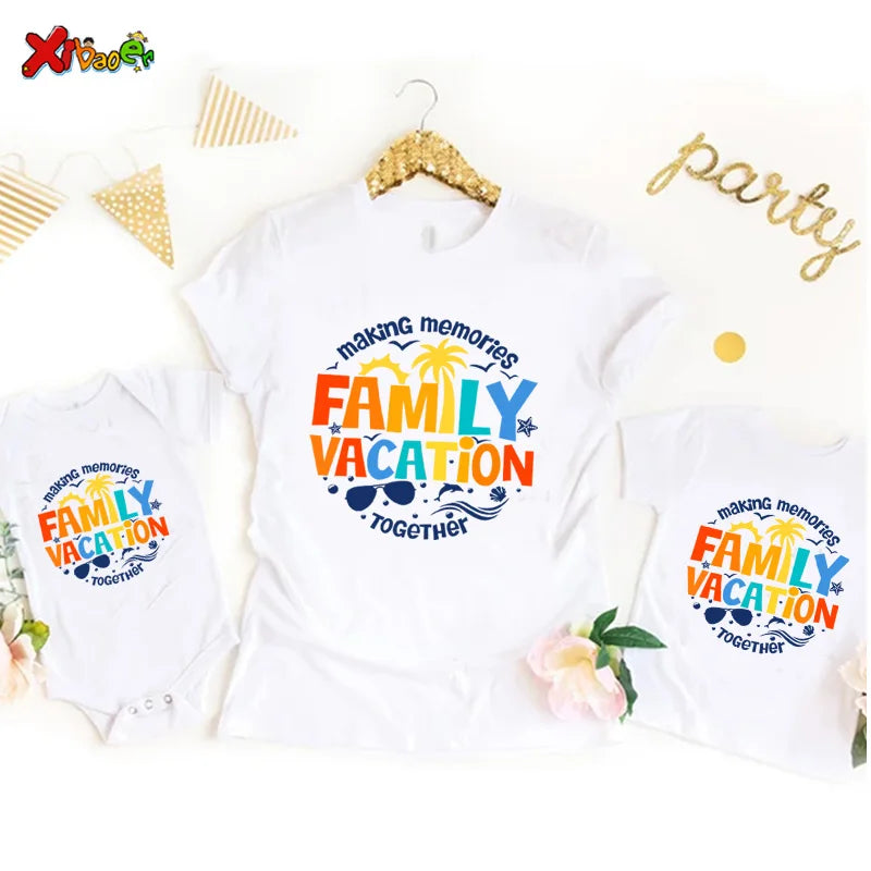 Family Cruise 2024 Matching Vacation T-Shirts – Fun Family Trip Outfits for Parents, Kids & Toddlers 🌊🚢