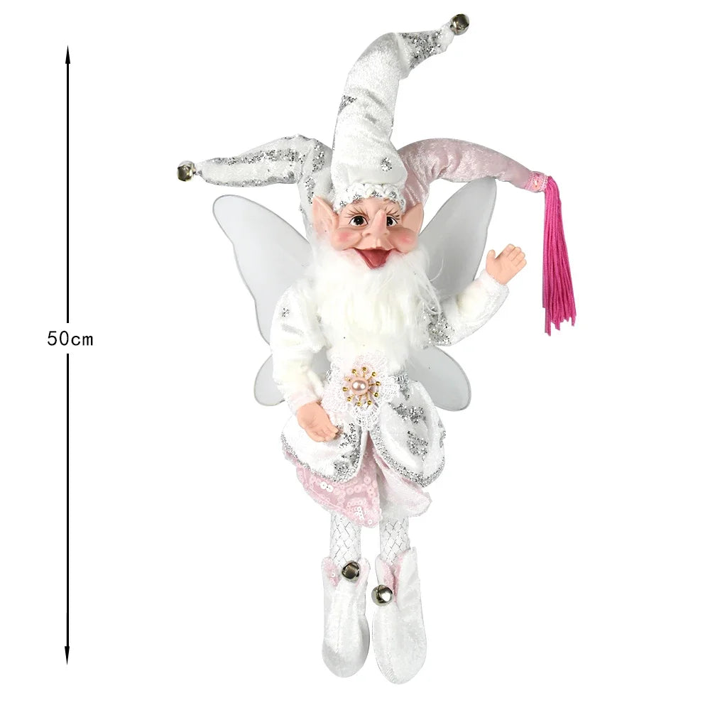 New Elf Doll Christmas Pendant – Adorable Hanging & Standing Ornaments for 2024 Holiday Decor