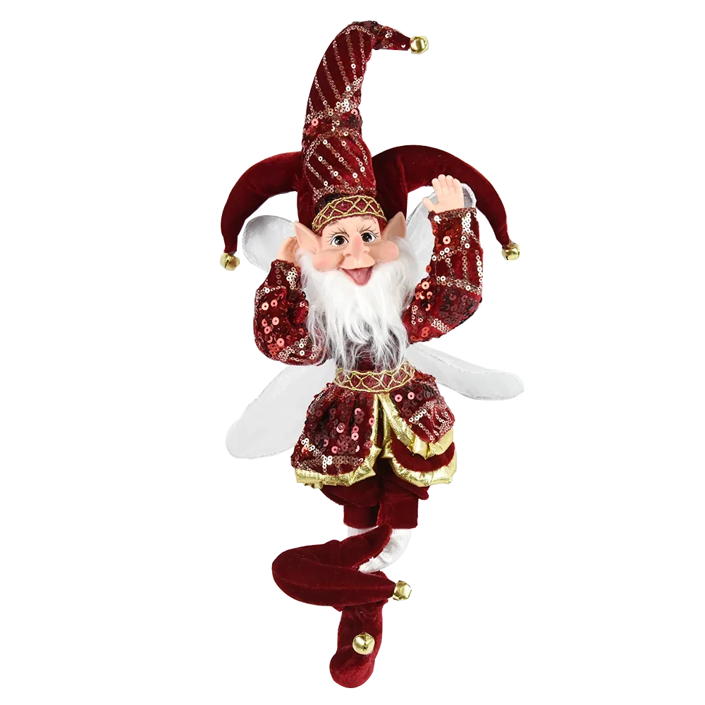 New Elf Doll Christmas Pendant – Adorable Hanging & Standing Ornaments for 2024 Holiday Decor