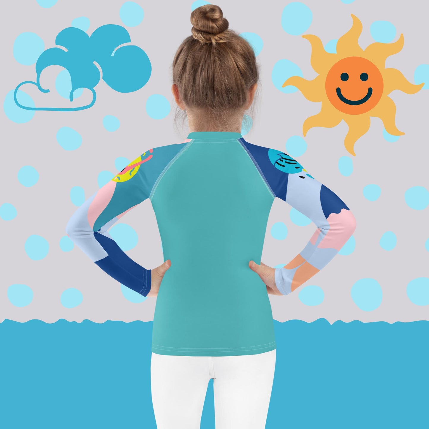 Unisex Kids Rash Guard – Ultimate Protection for Active Adventures